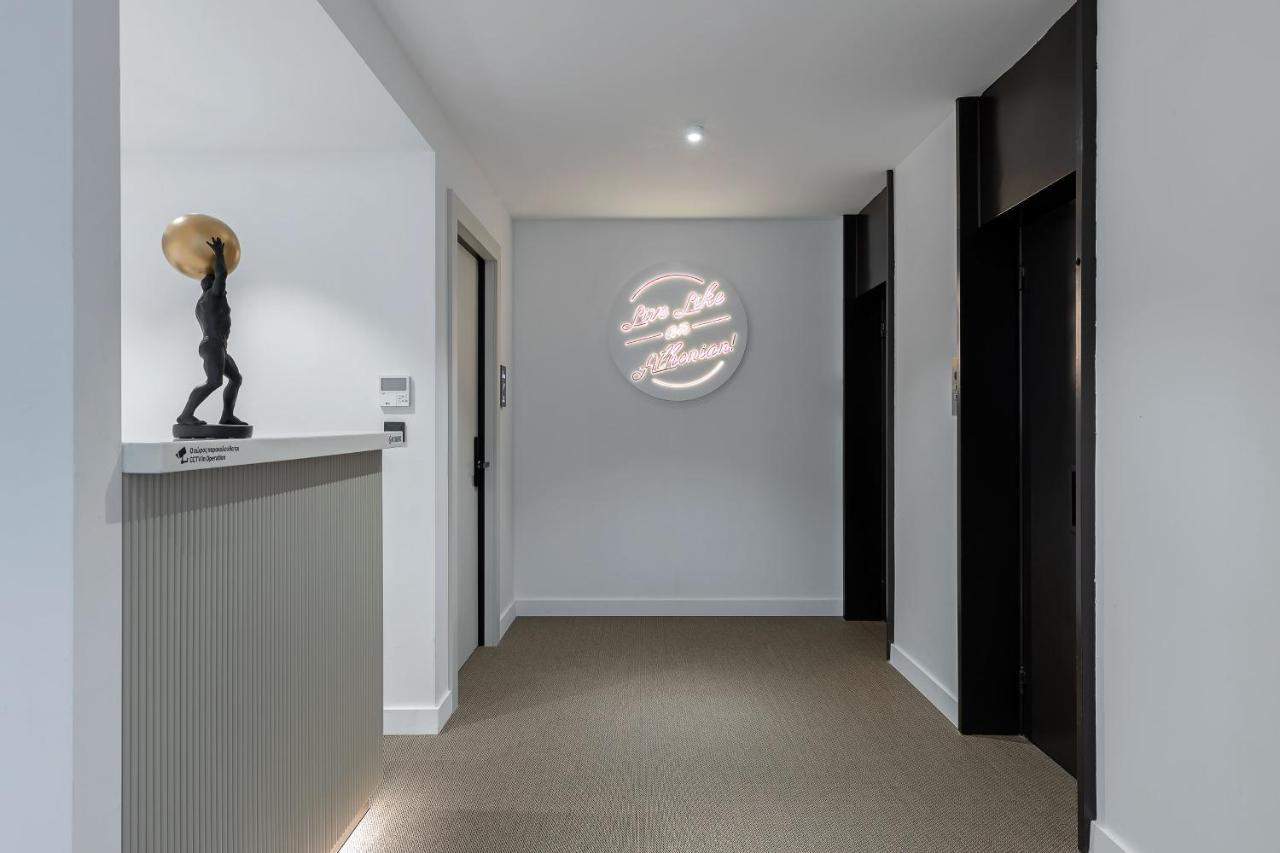 The Athenians Art Apartments Atenas Exterior foto